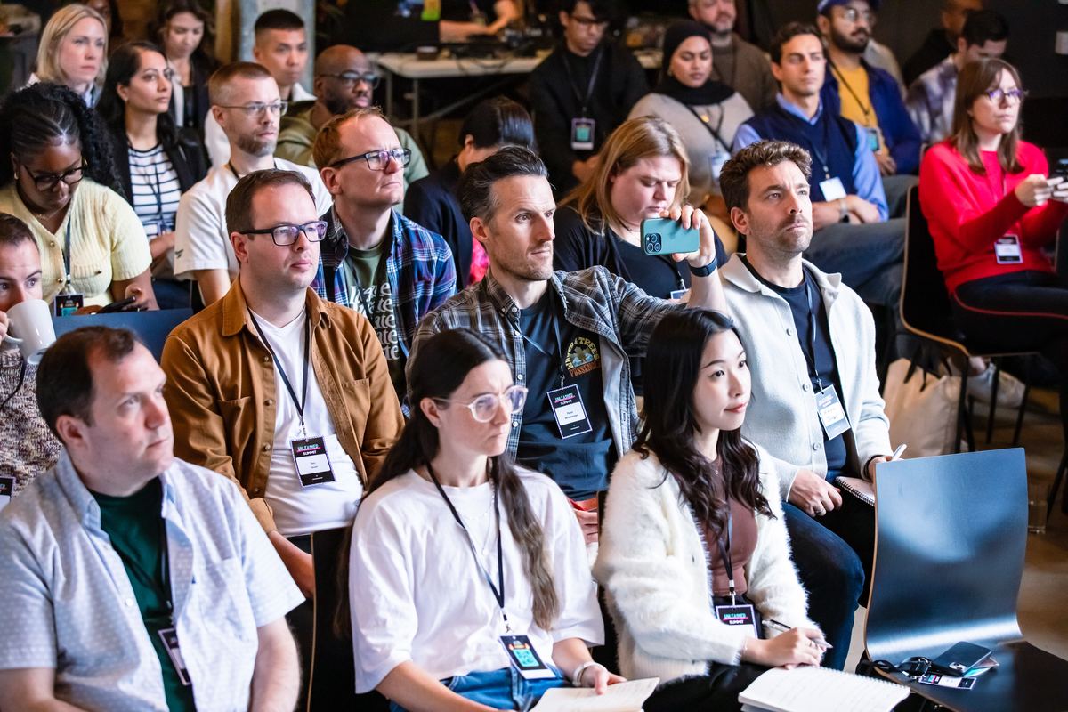 Design + AI audience at Product Unleashed summit